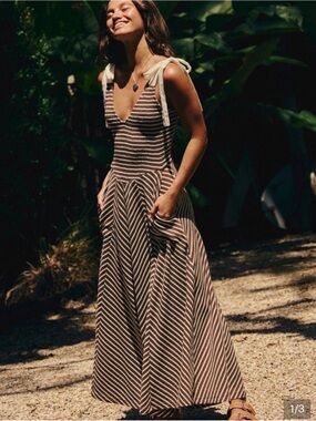 free people bare it all maxi dress Free People Bare It All Beach Coral Maxi Dress New Small Nwt